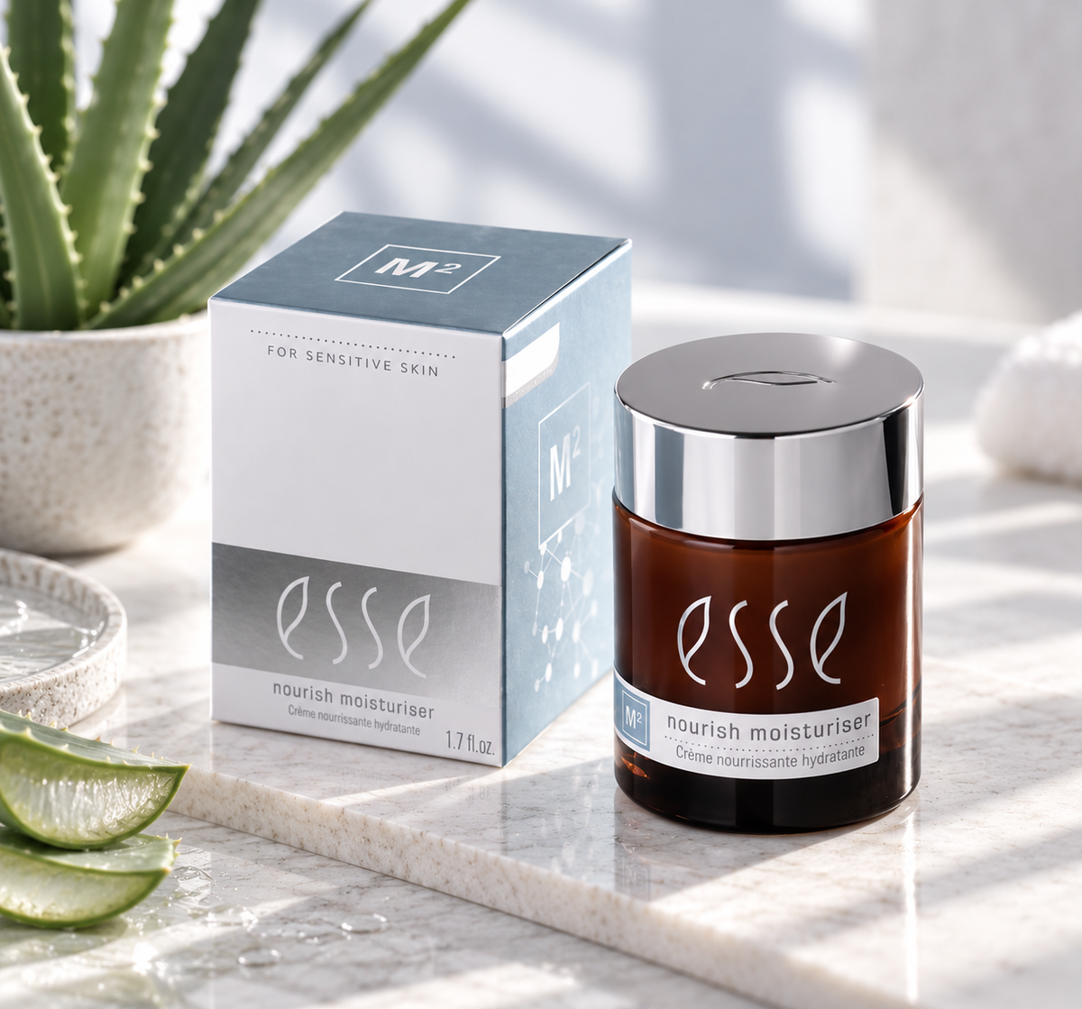 Nourish Moisturiser - Tør sensitiv hud
