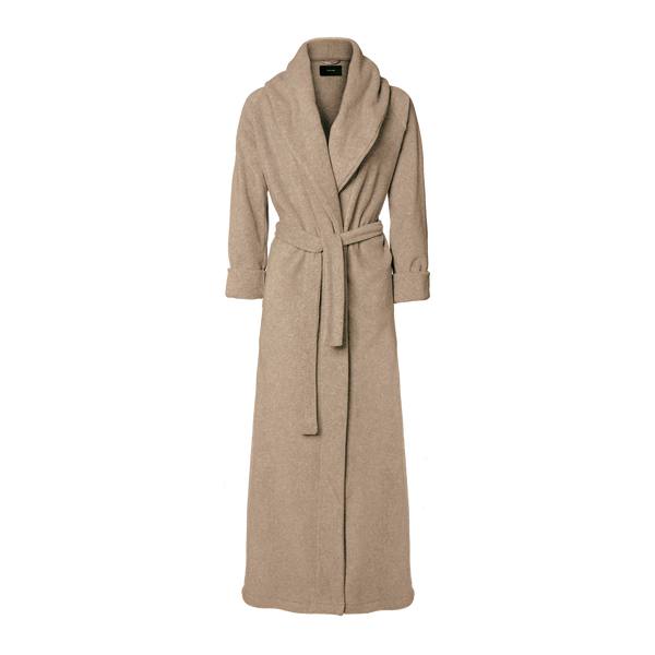 MOUNT EVEREST / FLEECE BATHROBE - COLOUR / Beige